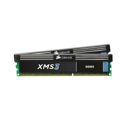 Corsair RAM DDR3 XMS3 1600MHz C11 16GB Memory Kit (2 x 8GB) (CMX16GX3M2A1600C11) (CORCMX16GX3M2A1600C11)